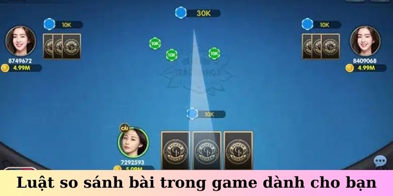 Luật so sánh bài trong game dành cho bạn