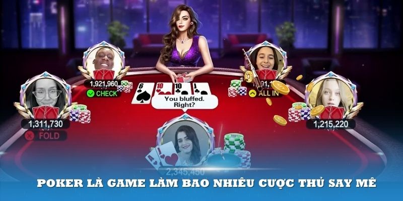 Poker là game casino SV388 làm bao nhiêu cược thủ say mê